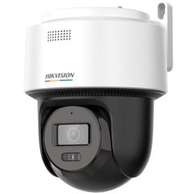   Hikvision DS-2CE60DF0T-PTLXTS (2.8mm) 2 MP ColorVu fix THD PT turret kamera, IR/láthatófény, kétirányú audio, hang- és fényriasztás