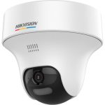   Hikvision DS-2CE70DF3T-PTLXTS (2.8mm) 2 MP ColorVu fix THD PT turret kamera, IR/láthatófény, kétirányú audio, hang és fényriasztás