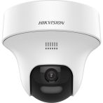   Hikvision DS-2CE70K0T-PTLXTS (2.8mm) 5 MP fix THD PT turret kamera, IR/láthatófény, kétirányú audio, hang és fényriasztás