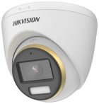   Hikvision DS-2CE72DF3T-FS (3.6mm) 2 MP ColorVu THD WDR fix turret kamera, fény riasztás, mikrofon