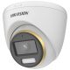 Hikvision DS-2CE72DF3T-FS (3.6mm) 2 MP ColorVu THD WDR fix turret kamera, fényriasztás, mikrofon