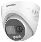   Hikvision DS-2CE72DF3T-PIRXOS (2.8mm) 2 MP ColorVu THD WDR fix turret kamera, villogó fény és hang riasztás, mikrofon, PIR