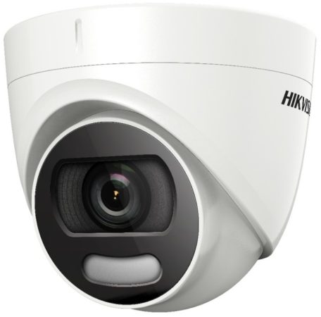 Hikvision DS-2CE72HFT-E (3.6mm) 5 MP ColorVu THD WDR fix turret kamera, fényriasztás, PoC