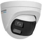   Hikvision DS-2CE72KF3TP-DLS(180) 5 MP ColorVu THD WDR fix dual-lens turret kamera, IR/láthatófény, beépített mikrofon