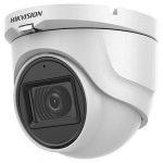   Hikvision DS-2CE76H0T-ITMFS (2.8mm) 5 MP THD fix EXIR turret kamera, OSD menüvel, TVI/AHD/CVI/CVBS kimenet, mikrofon, koax audio