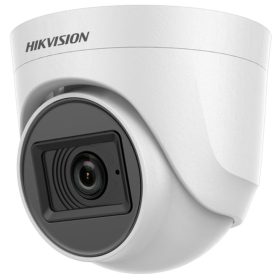  Hikvision DS-2CE76H0T-ITPFS (2.8mm) 5 MP THD fix EXIR turret kamera, TVI/AHD/CVI/CVBS kimenet, mikrofon, koax audio
