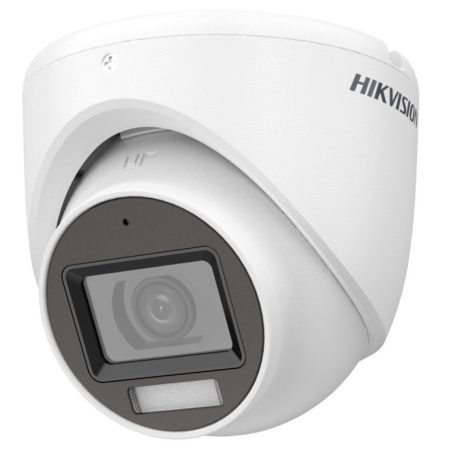 Hikvision DS-2CE76K0T-LMFS (2.8mm) 5 MP fix IR/láthatófény THD dómkamera, TVI/AHD/CVI/CVBS kimenet