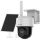 Hikvision DS-2CFSP4/4G (2.8mm) 4 MP IP PT napelemes dómkamera, IR/láthatófény, beépített mikrofon/hangszóró, 4G