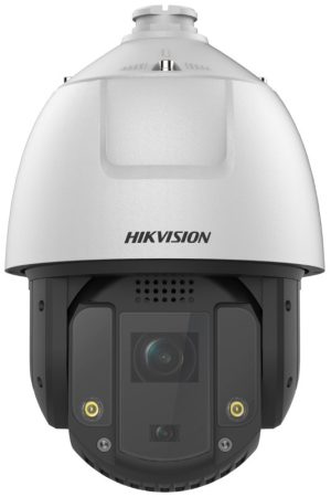 Hikvision DS-2DE7S425MW-AEB (F1)(S5) 4 MP kétérzékelős AcuSense IP PTZ dómkamera, fix ColorVu/25x zoom Darkfighter, hang-/fényriasztás