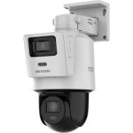   Hikvision DS-2SE2C400MWG-E/14 (2.8/8mm) TandemVu IP dual PT kamera, 4 MP+4 MP, IR/láthatófény, beépített mikrofon