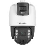   Hikvision DS-2SE7C144IW-AE(32X/4)(S5) TandemVu Smart link AcuSense IP panoráma+PTZ kamera, 4 MP, 32x zoom, hang I/O, riasztás I/O