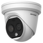   Hikvision DS-2TD1217-3/QA HeatPro IP hő- (160x120) 50°x37° és láthatófény (4 MP) kamera,-20°C-150°C, villogó fény/hangriasztás