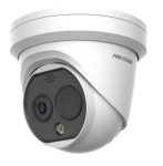   Hikvision DS-2TD1228T-3/QA (B) IP hő- (256x192) 50°x37,3° és láthatófény (4 MP) kamera, -20°C-550°C, villogófény-/hangriasztás