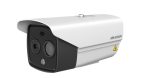   Hikvision DS-2TD2628-10/QA/GLT HeatPro IP hő- (256x192) 18°x14° és láthatófény (4 MP) kamera,-20°C+150°C, villogófény-/hangriasztás