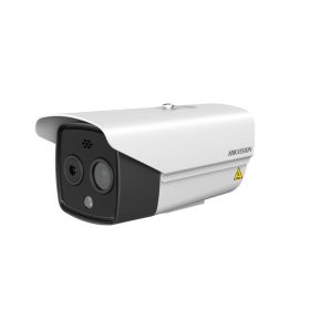   Hikvision DS-2TD2628-10/QA/GLT HeatPro IP hő- (256x192) 18°x14° és láthatófény (4 MP) kamera,-20°C+150°C, villogófény-/hangriasztás