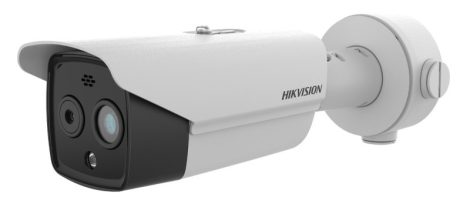 Hikvision DS-2TD2628-10/QA HeatPro IP hő- (256x192) 18°x14° és láthatófény (4 MP) kamera,-20°C-150°C, villogófény-/hangriasztás