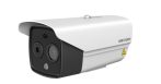   Hikvision DS-2TD2628-7/QA/GLT HeatPro IP hő- (256x192) 24°x19° és láthatófény (4 MP) kamera,-20°C+150°C, villogófény-/hangriasztás