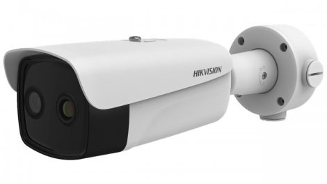 Hikvision DS-2TD2637T-15/QY IP hő- (384x288) 24,5°x18,5° és láthatófény (4 MP) kamera, ±2°C, -20°C-550°C, korrózióálló