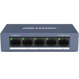   Hikvision DS-3E0105-O 5 portos switch, 10/100M, nem menedzselhető