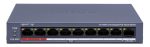   Hikvision DS-3E0109P-E/M (C) 9 portos PoE switch (80 W), 8 PoE + 1 uplink port, nem menedzselhető