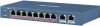 Hikvision DS-3E0310HP-E 10 portos PoE switch (120 W), 1 HiPoE + 7 PoE+(at) + 2 uplink port, nem menedzselhető