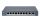 Hikvision DS-3E0310P-E/M (B) 10 portos PoE switch (80 W), 8 PoE+ / 2 uplink port, nem menedzselhető