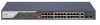 Hikvision DS-3E0326P-E (C) 26 portos PoE switch (370 W), 24 PoE + 2 kombinált uplink port, nem menedzselhető