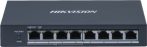   Hikvision DS-3E0508P-O 8 portos Gbit PoE switch (60 W), 4 PoE+ / 4 RJ45, nem menedzselhető