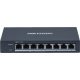 Hikvision DS-3E0508P-O 8 portos Gbit PoE switch (60 W), 4 PoE+ / 4 RJ45, nem menedzselhető
