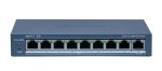   Hikvision DS-3E1309P-EI (B) 9 portos PoE switch (110 W), 8 PoE + 1 uplink port, smart menedzselhető