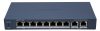 Hikvision DS-3E1310HP-EI (B) 10 portos PoE switch (110 W), 2 HiPoE + 6 PoE+, + 2 uplink port, smart menedzselhető