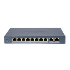  Hikvision DS-3E1310P-EI (B) 10 portos PoE switch (110 W), 8 PoE + 2 RJ45 uplink port, smart menedzselhető