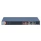 Hikvision DS-3E1318P-EI (B) 18 portos PoE switch (230 W), 16 PoE + 2 kombinált uplink port, smart menedzselhető