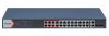 Hikvision DS-3E1326P-EI (B) 26 portos PoE switch (370 W), 24 PoE + 2 kombinált uplink port, smart menedzselhető