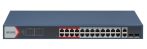   Hikvision DS-3E1326P-EI (B) 26 portos PoE switch (370 W), 24 PoE + 2 kombinált uplink port, smart menedzselhető