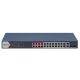 Hikvision DS-3E1326P-EI (B) 26 portos PoE switch (370 W), 24 PoE + 2 kombinált uplink port, smart menedzselhető