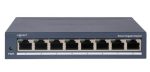   Hikvision DS-3E1508-EI(V2) 8 portos gigabit switch, smart menedzselhető