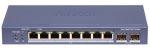   Hikvision DS-3E1510P-SI-8P2F 10 portos Gbit PoE switch (110 W), 8 PoE + 2 SFP uplink port, smart menedzselhető