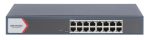   Hikvision DS-3E1516-EI(V3) 16 portos gigabit switch, smart menedzselhető