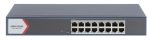   Hikvision DS-3E1516-EI(V3) 16 portos gigabit switch, smart menedzselhető