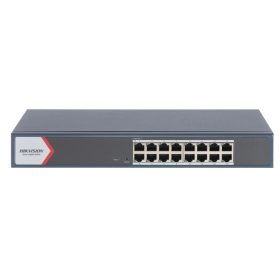   Hikvision DS-3E1516-EI(V3) 16 portos gigabit switch, smart menedzselhető