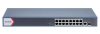 Hikvision DS-3E1518P-EI/M 18 portos Gbit PoE switch (130 W), 16 PoE +1 kombinált uplink port +1 SFP uplink port, menedzselhető