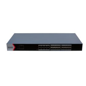   Hikvision DS-3E1524-SI-16F8T 24 portos smart menedzselhető switch, 8 1000M RJ45, 16 1000M SFP