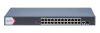 Hikvision DS-3E1526P-EI(V2) 26 portos Gbit PoE switch (370 W), 24 PoE +/ 1 RJ45 + 1 SFP uplink port, smart menedzselhető