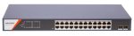   Hikvision DS-3E1526P-SI-24P2F 26 portos Gbit PoE switch (370 W), 24 PoE + 2 SFP uplink port, smart menedzselhető