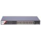 Hikvision DS-3E1526P-SI-24P2F 26 portos Gbit PoE switch (370 W), 24 PoE + 2 SFP uplink port, smart menedzselhető