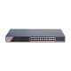 Hikvision DS-3E1528-SI-24T4F 28 portos Gbit switch, 24 RJ45 + 4 SFP uplink port, smart menedzselhető