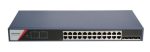   Hikvision DS-3E1528P-SI-24P4F 28 portos Gbit PoE switch (370 W), 24 PoE + 4 SFP uplink port, smart menedzselhető