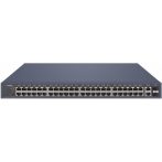   Hikvision DS-3E1552P-SI 52 portos Gbit PoE switch (470 W), 48 PoE +/ 2 RJ45 + 2 SFP uplink port, smart menedzselhető