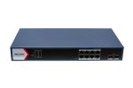   Hikvision DS-3E1710HP-SI-8P2X 10 portos Gbit PoE switch (130 W), 8 PoE+2 10G SFP uplink port, menedzselhető